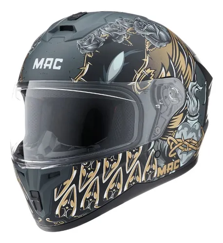 Casco Integral Ff070 Volt Love Predator Mac En Cycles