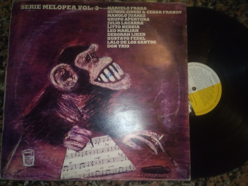 Serie Melopea Vol 3 Vinilo Lp Franov Sinesi Masliah Jazz