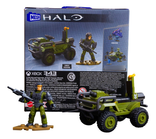 Halo Mega Construx - Fleetcom Mongoose (Usado)