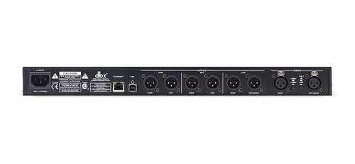 Dbx Pa2 Drive Rack Processador Crossover Digital 220v