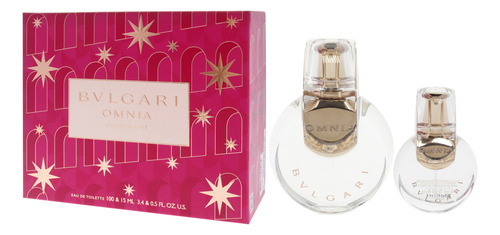 Omnia Crystalline De Bvlgari Para Mujer, Set De Regalo De 2