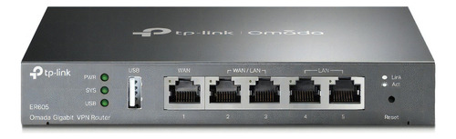 Roteador Tp-link Load Balance Router Multi-wan Vpn Tl-er605