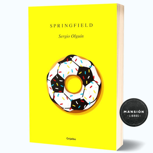Libro Springfield Sergio Olguin Grijalbo Penguin