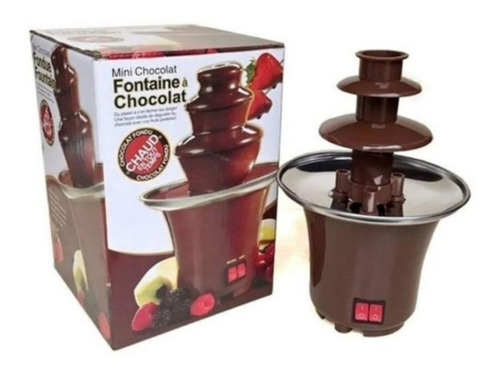 Mini Cascada Chocolate 3 Pisos, Fuente, Fondue Fiesta Boda