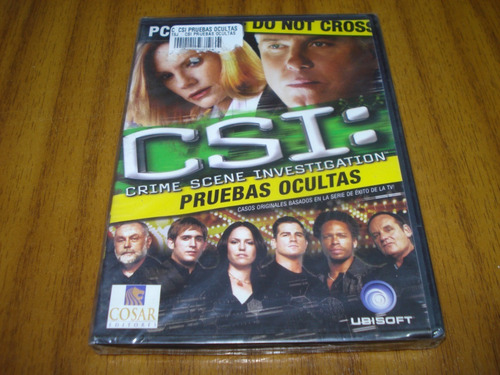 Juego Para Pc / Csi: Pruebas Ocultas (nuevo Y Sellado)