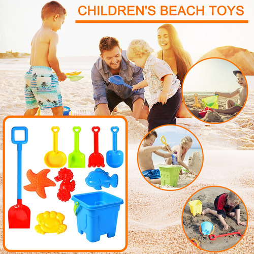 I Kids Puzzle Toys, Brinquedo De Praia De 10 Peças, Conjunto