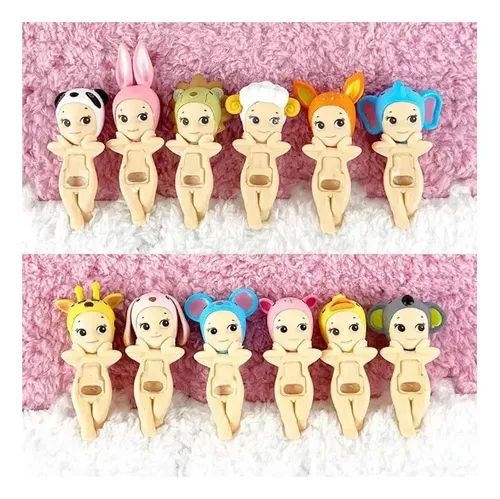 Conjunto Sonny Angel Hipper Animals, 12 Peças De Boneca Mist