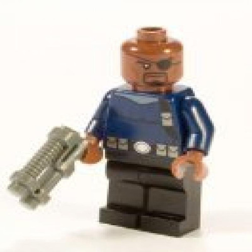 Minifigura De Lego Super Heroes Nick Fury