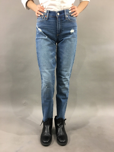Jeans Marca Gap Talla S Color Azul