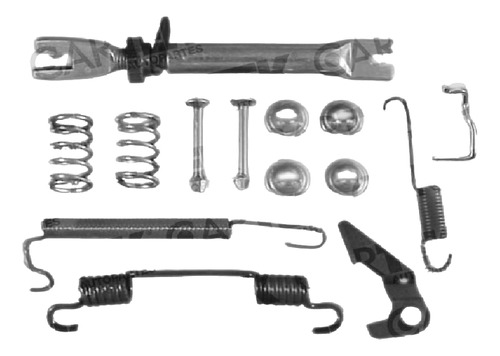 Kit Freno De Tambor Chev Chevy Monza 2003 Tras Ck