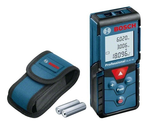 Medidor De Distancia Láser 40 Metros, Bosch Glm40