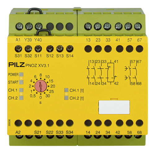 Pilz - 774530 - Pnoz Xv3.1 30/24vdc 3n/o 1n/c 2n/o T