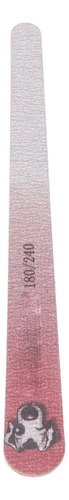 Limas De Uñas Lavables, 20 Unidades, Doble Cara, Grano 180/2