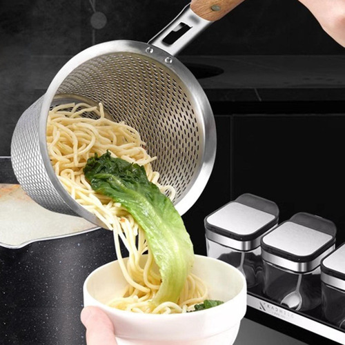 Kitchen Strainer, Tripe Ladle With Brain Flower,