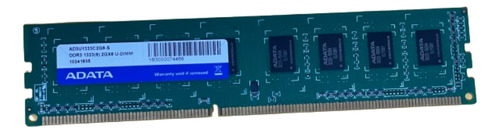 Memoria Adata Ddr3 Udimm 2 Gb X8 1333 204 Pines