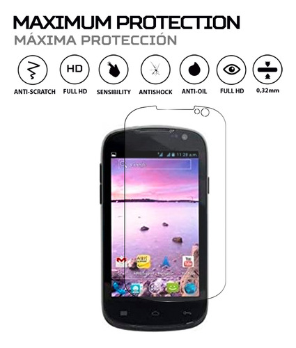 Protector Mica Pantalla Para Airis Tm450