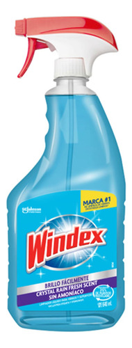 Windex Brillo Fácilmente Crystal Rain Fresh Scent Sin Amonia
