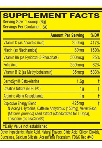 Suplemento en polvo Cellucor C4 Original aminoácido sabor limonada rosa en pote de 390g