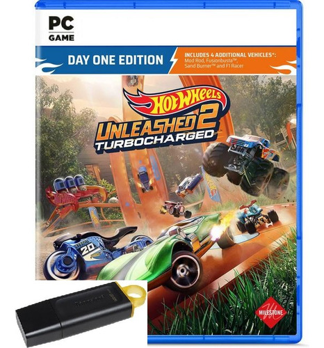 Pendrive Hot Wheels Unleashed 2 Pc