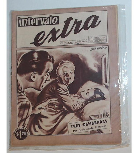 Historieta Intervalo Extra 217 Año V Fecha 5 De Dicie 1955