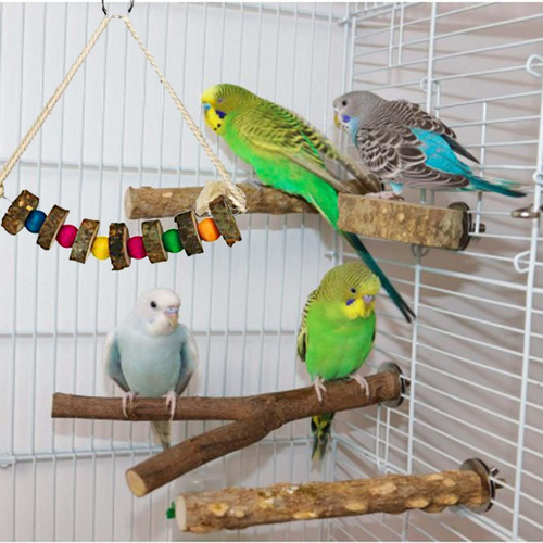 Juguetes Para Loros Grandes De Soporte Masticar Escalada