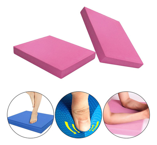 2 Colchonetas De Yoga Tpe Soft Rehab, 1 Pieza, Balance