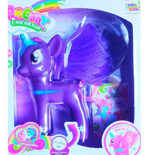 Kit Little Pony Cavalinho Para Menina Colorido Brinquedo no Shoptime