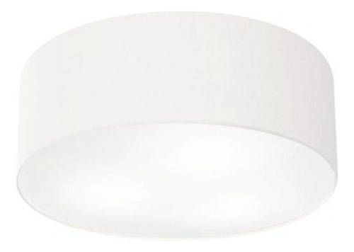 Plafon Para Quarto Cilíndrico Sq-3014 Cúpula Cor Branco