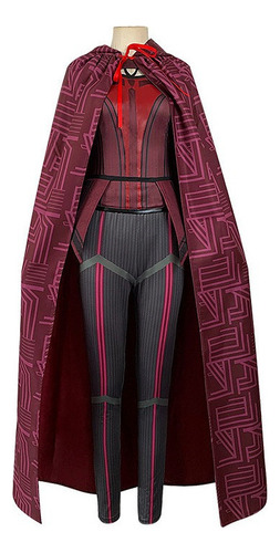 Disfraz De Traje De Wanda Visión De Halloween Para Mujer