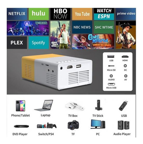 Para Para Is Mini Tv Portátil Projetor 4k Dd Mini Tv
