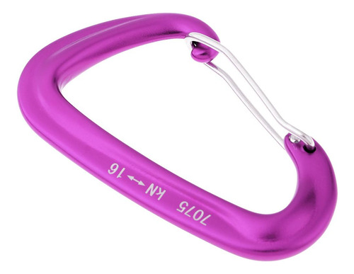 2pcs Hammock Carabiner Wire Gate Snap Carabiner Camping
