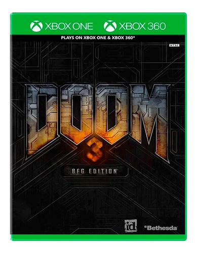Jogo Doom 3 - Bfg Edition - Xbox One/xbox 360 - Míd Física