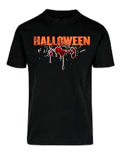 Playera Halloween, Estampado Manga Corta