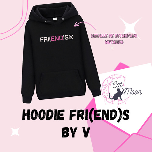 Sudadera Hoodie Friends V Taehyung Bts