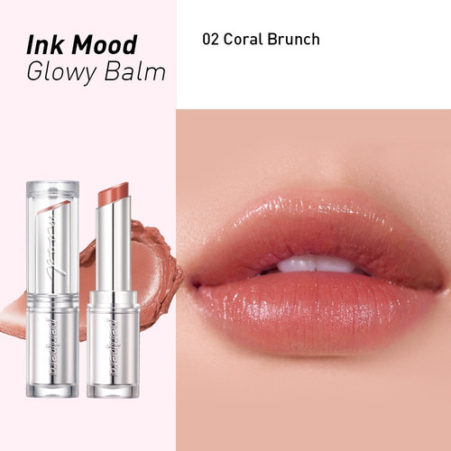 Peripera Ink Mood Glowy Balm Bálsamo Labial Color #02 Coral Brunch