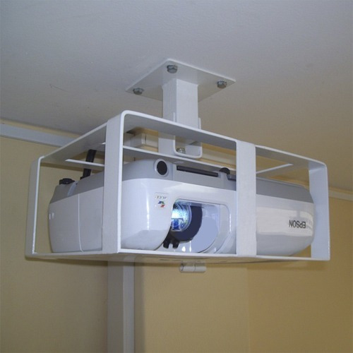 Imagen 2 de 5 de Rack Para Proyector De Techo, Canastilla Antirrobo