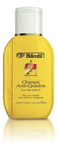 Shampoo Biferdil Antiquiebre X 250 Ml