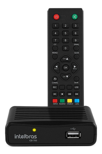 Gravador E Conversor Digital Para Tv Intelbras Cd730 Hdmi Nf