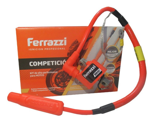 Kit Bobina Cable Extreme Competicion Rouser 180° Ferrazzi