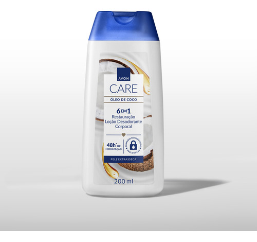 Crema Corporal Aceite De Coco Avon Care - 200 Ml