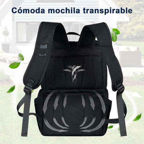 Mochila Térmica Aislada, 27l Hielera Portátil Mochila Con Ab