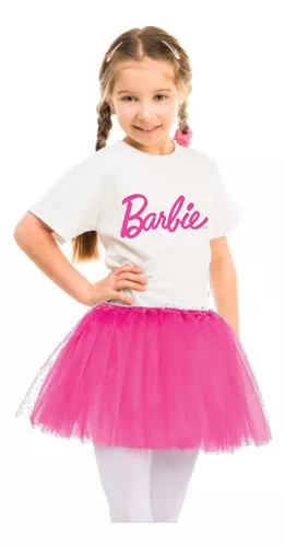 Polera Infantil De Cumpleaños Barbie