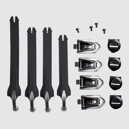 Repuesto Bota Moto Instinct Strap Kit 22 Negro/gris Fox