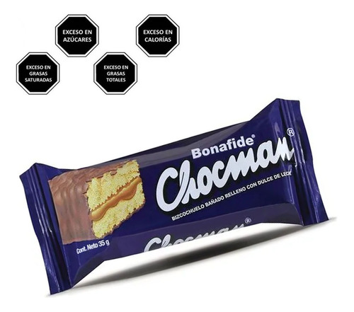 Chocman Mini Bizcochuelo X 18un Cioccolato Tienda De Dulces