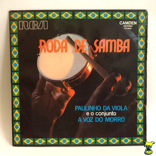 Lp Vinil Paulinho Da Viola E O Conjunto A Voz Do Morro