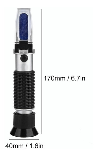 Refractómetro Brix Digital 0-32% Brixómetro Azúcar Bebidas