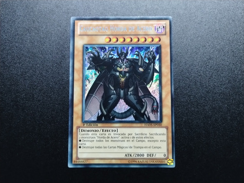 Caucagtag Horda De Acero Ha05-sp050 1ra Edición Carta Yugioh (Usado)