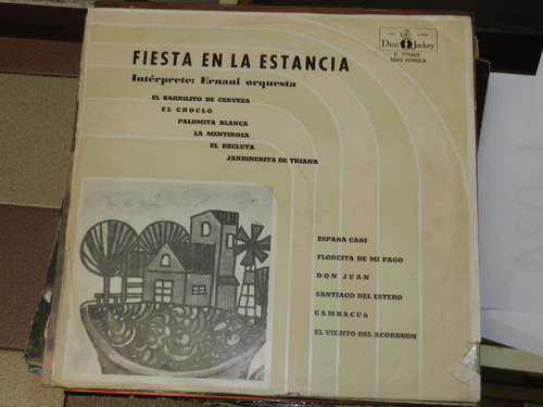 Vinilo 2335 - Fiesta En La Estancia - Ermani Orquesta Disc 