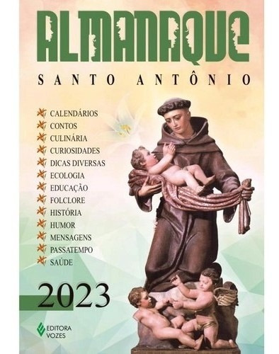 Livro Almanaque Santo Antônio 2023