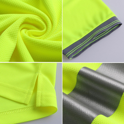 Yakk Camisetas Reflectantes Camiseta Reflectante L Amarilla